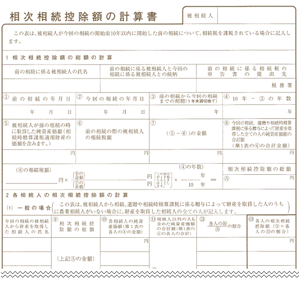 ���������T���z�̌v�Z��